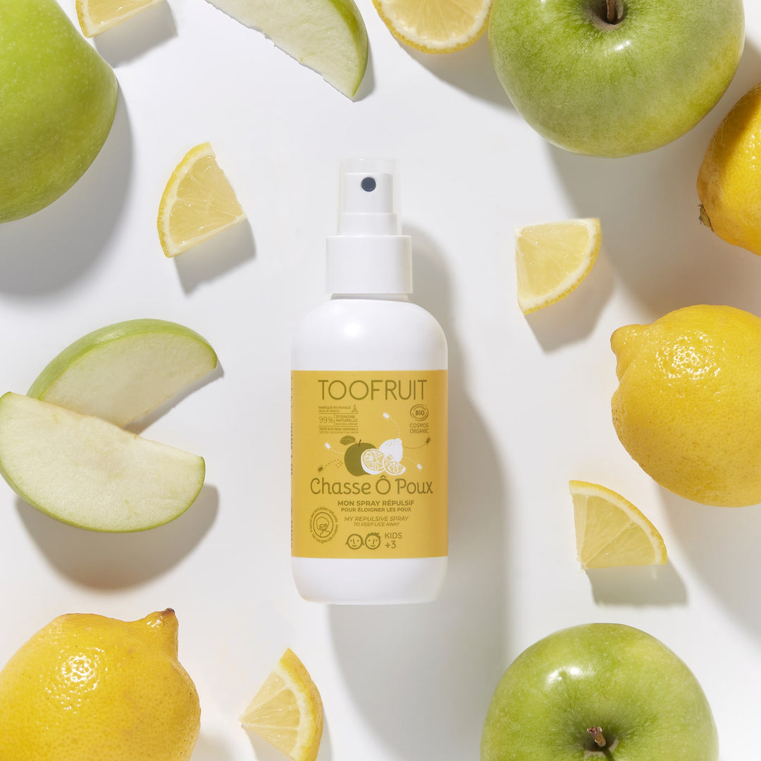 Veralice - TOOFRUIT - ANTI-LÄUSE-PRÄVENTIVSPRAY Apfel-Zitrone