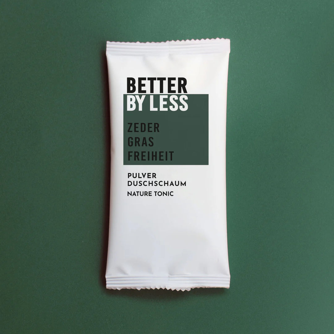 Sachet Pulverduschschaum Nature Tonic