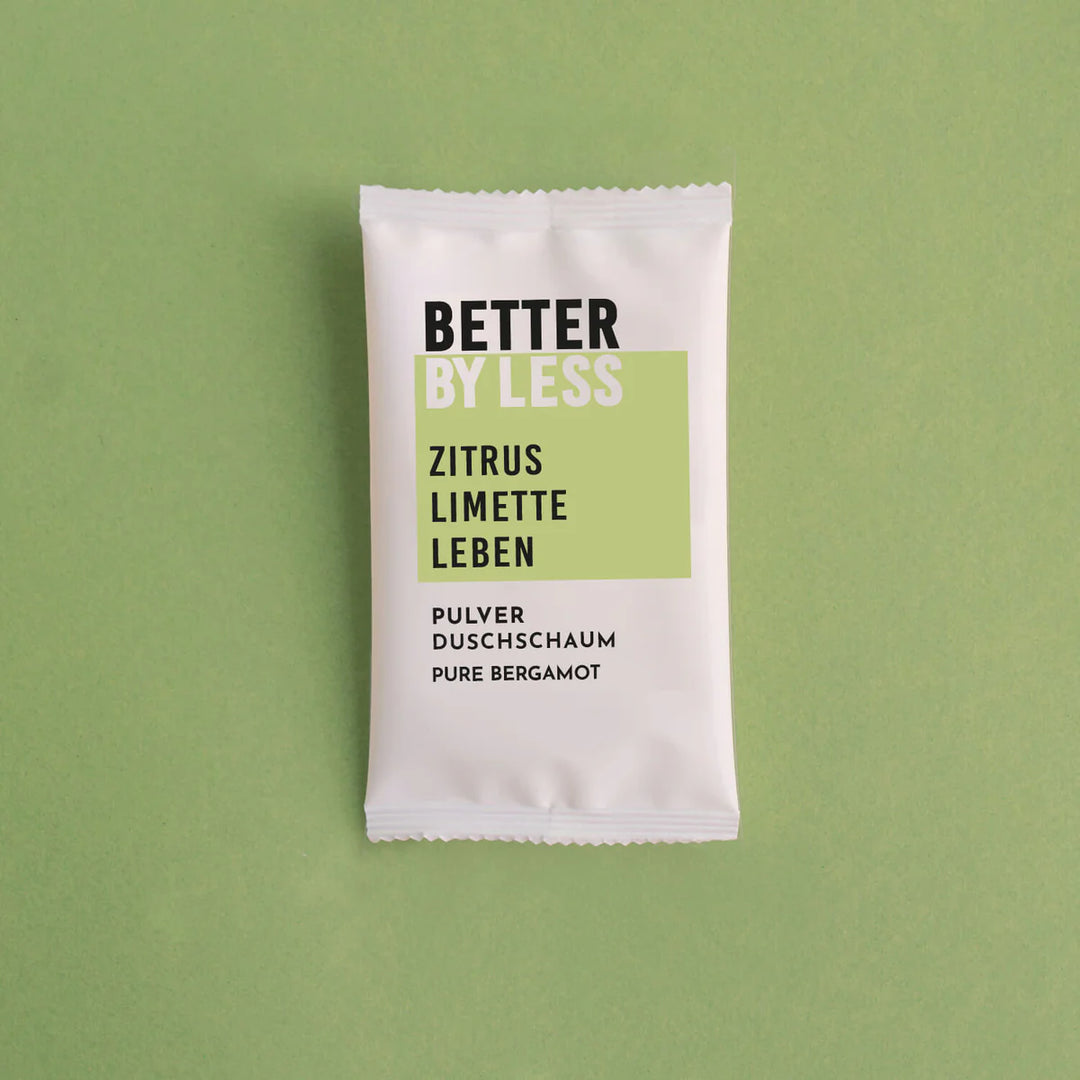 Sachet Pulverduschschaum Pure Bergamot
